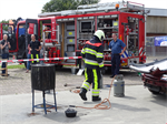 Brandweer Demo tijdens feestweek Buitenpost